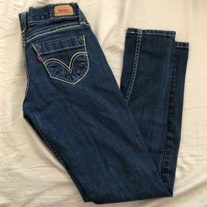 524 superlow Levi’s skinny Jeans